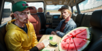From the RV to the Lab: The Evolution of Organic SEO Techniques involving two men, watermelon.