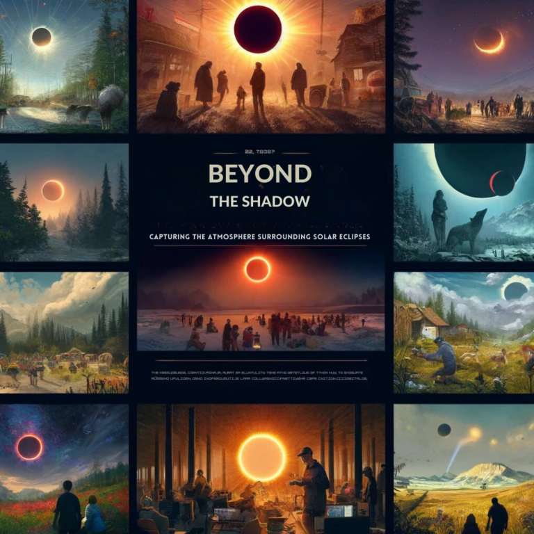 Beyond the Shadow Capturing the Atmosphere Surrounding Solar Eclipses