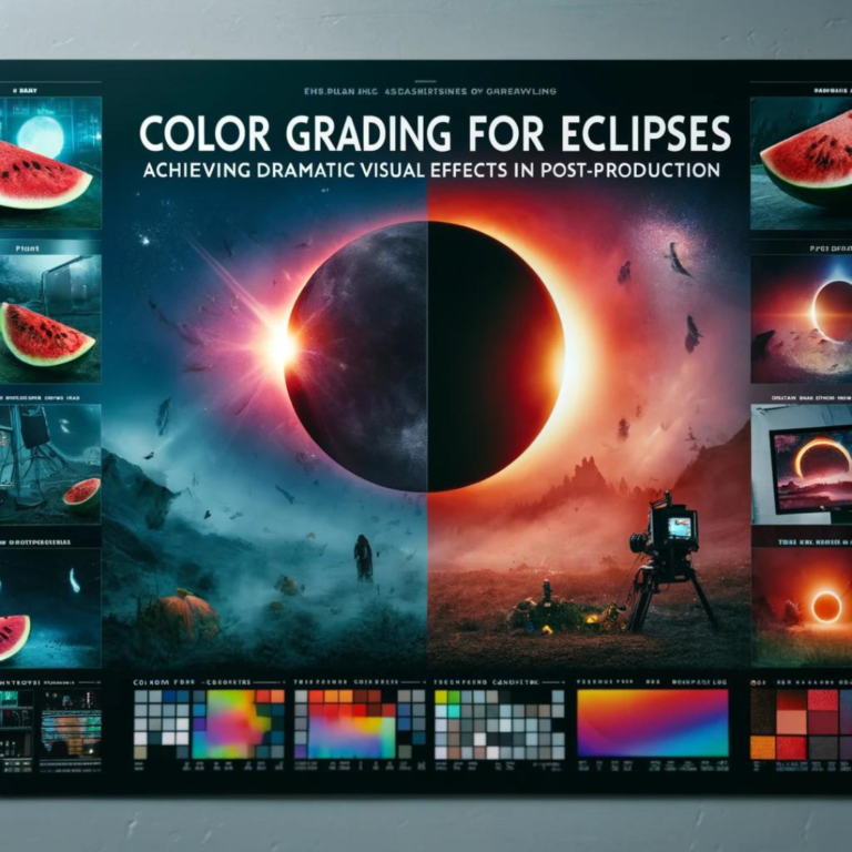 Color Grading for Eclipses Achieving Dramatic Visual Effects in Post Production