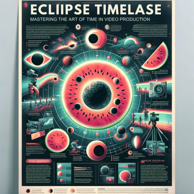 Eclipse Timelapse Mastering the Art of Time in Video Production